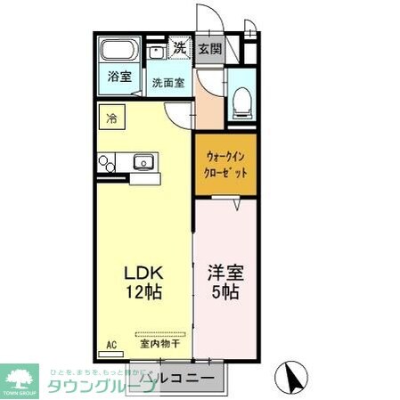 コトブキハイムの物件間取画像